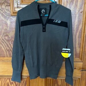 NWT women’s BRP Can-am Gray Sweater